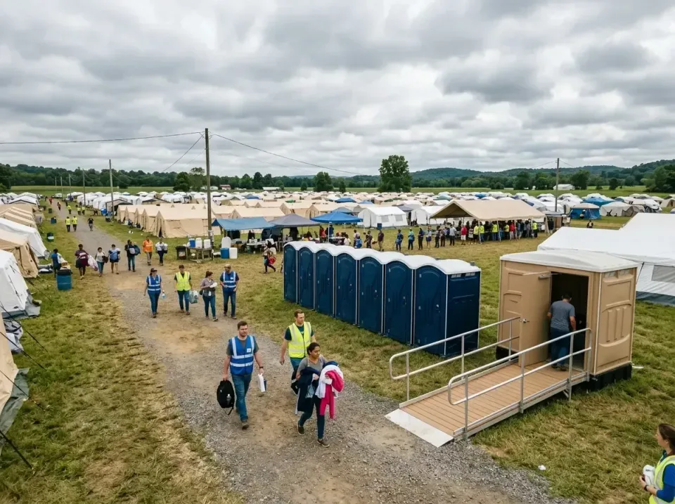 disaster-relief-camp-restrooms-010 — frequently asked questions, Dumpster & Portable Bathrooms Rental in Republic, MO
